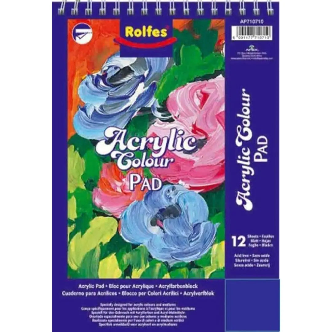Rolfes Acrylic Colour Pad A4 Honey Bee