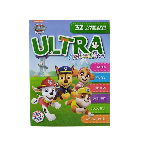 Butterfly Paw Patrol Ultra Activity Book 32 Pages