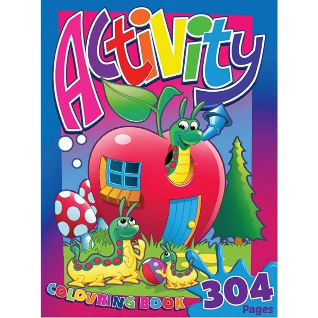 Butterfly Activity Colouring Book 304 Pages Honey Bee