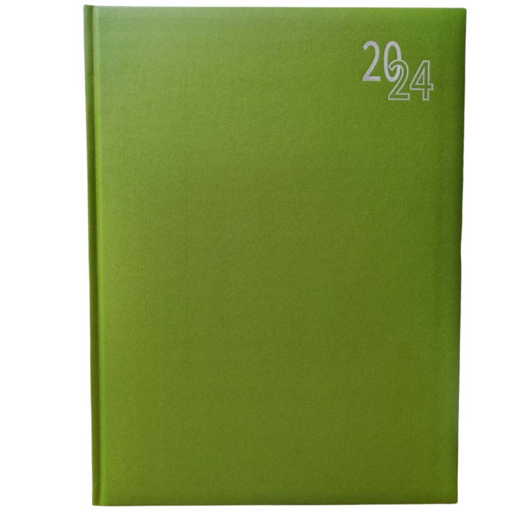 Page A Day Diary A4 2024 Assorted Colours