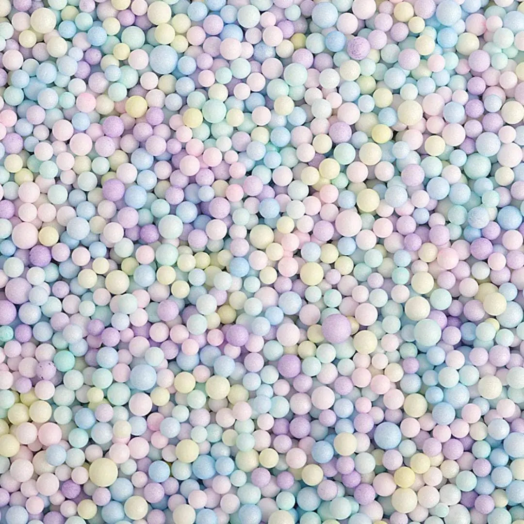 Crazy Craft Styrofoam Beads - Pastel Mix, Honey Bee