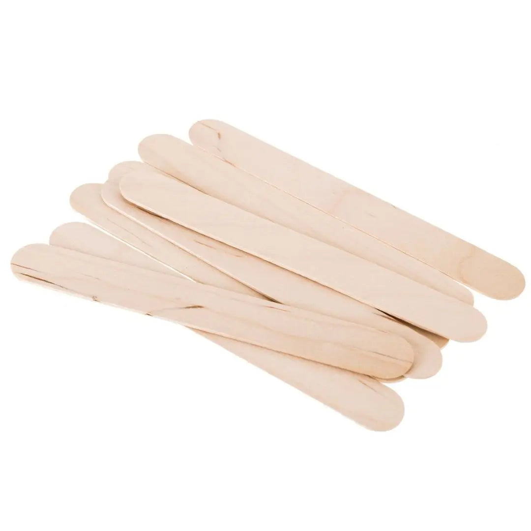 Crazy Crafts Natural Mini Lolly Sticks - 100pcs Crazy Crafts
