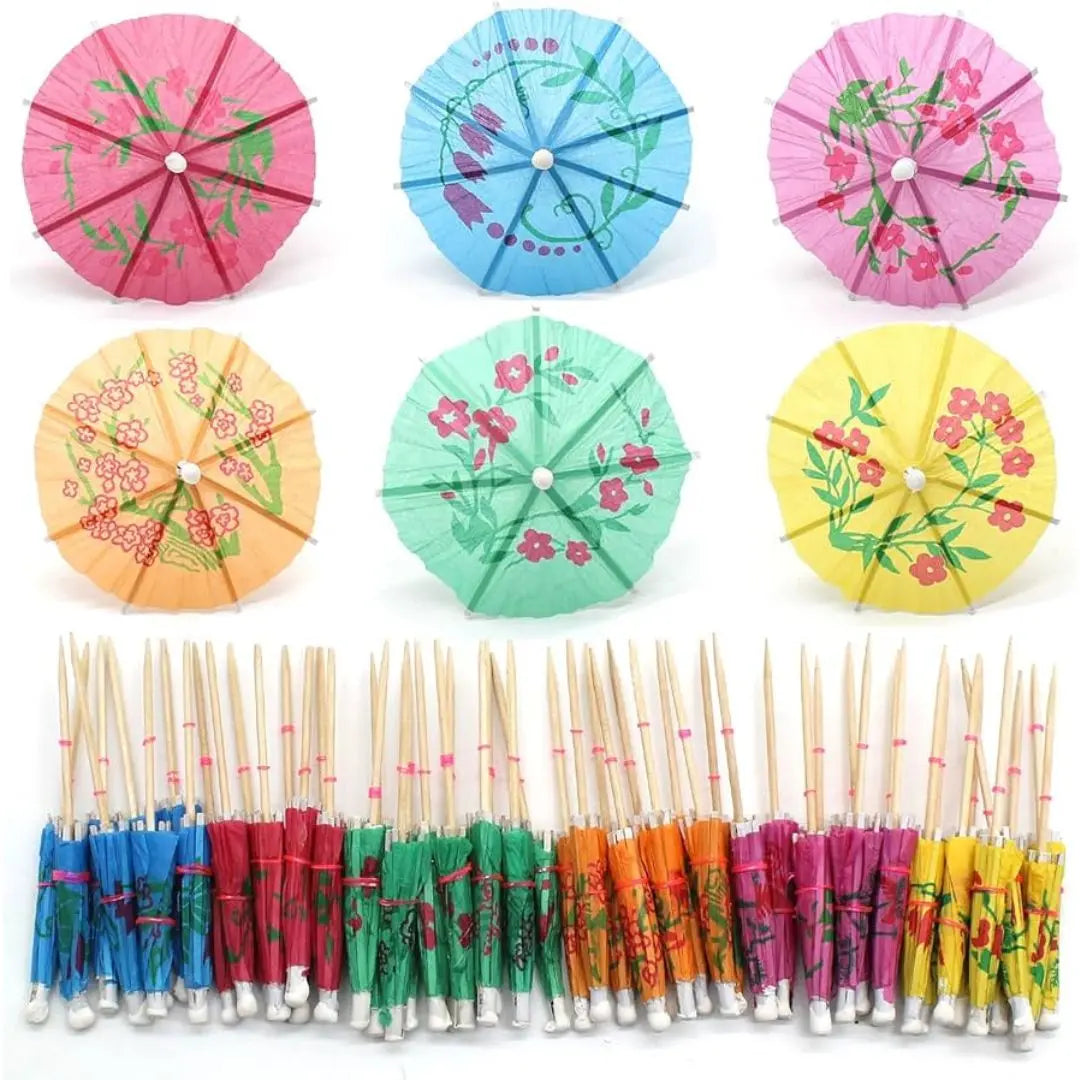 Umbrella Toothpicks Honey Bee