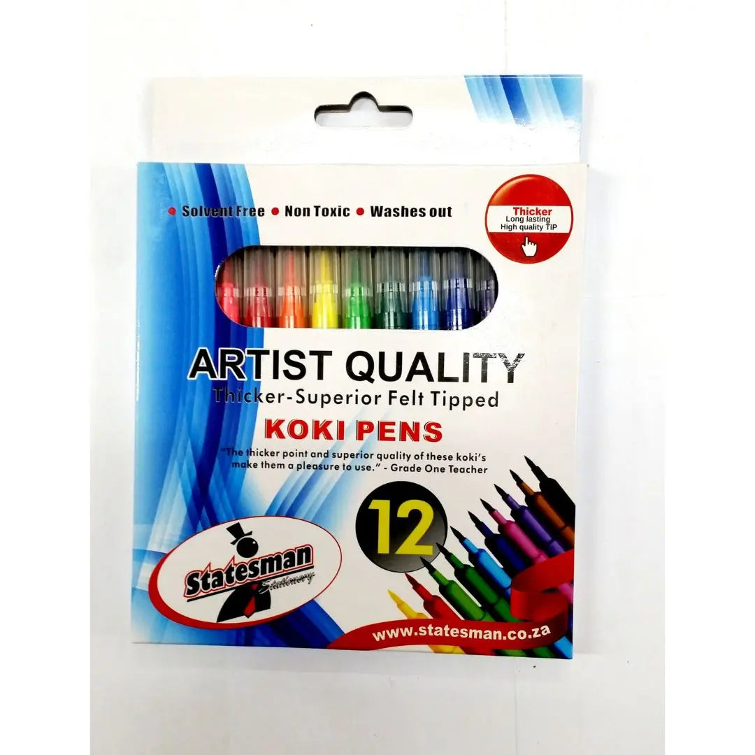 Koki Pens Pack of 12 Honey Bee