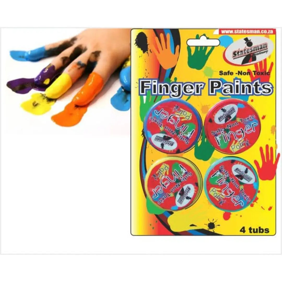 Finger Paint Set of 4 Honey Bee