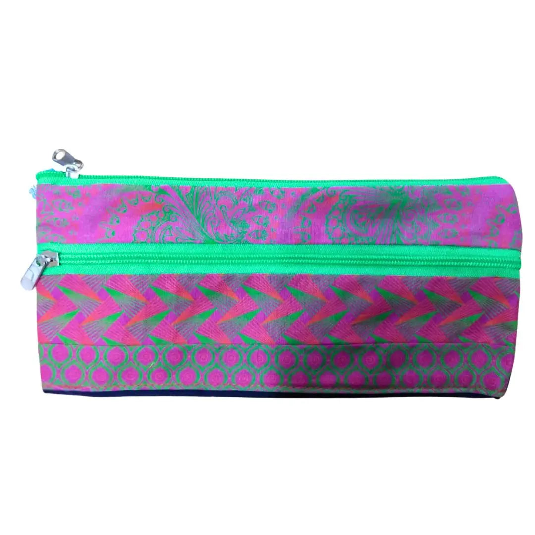 African Print Pencil Cases Assorted Colours. Honey Bee