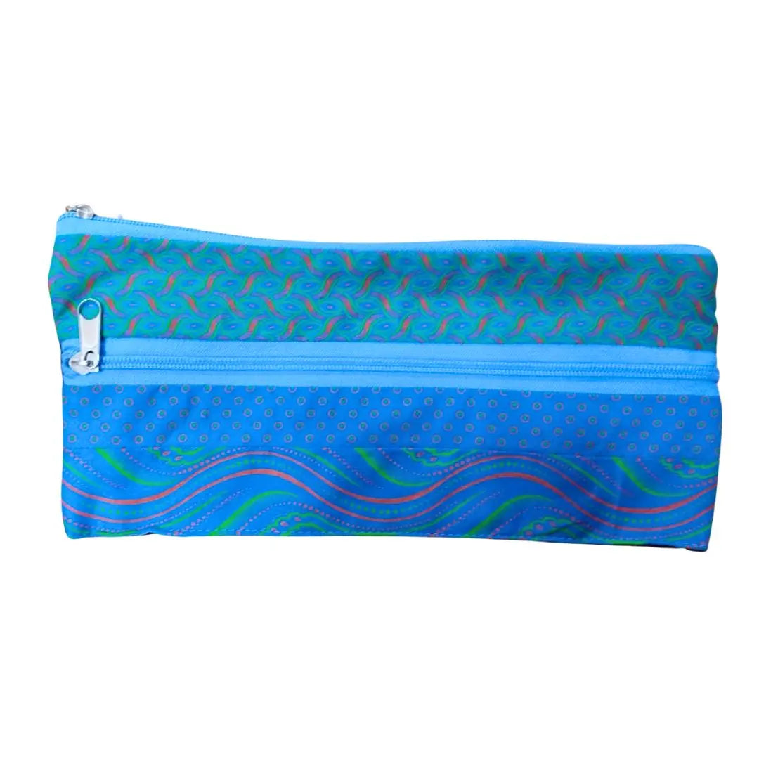 African Print Pencil Cases Assorted Colours. Honey Bee