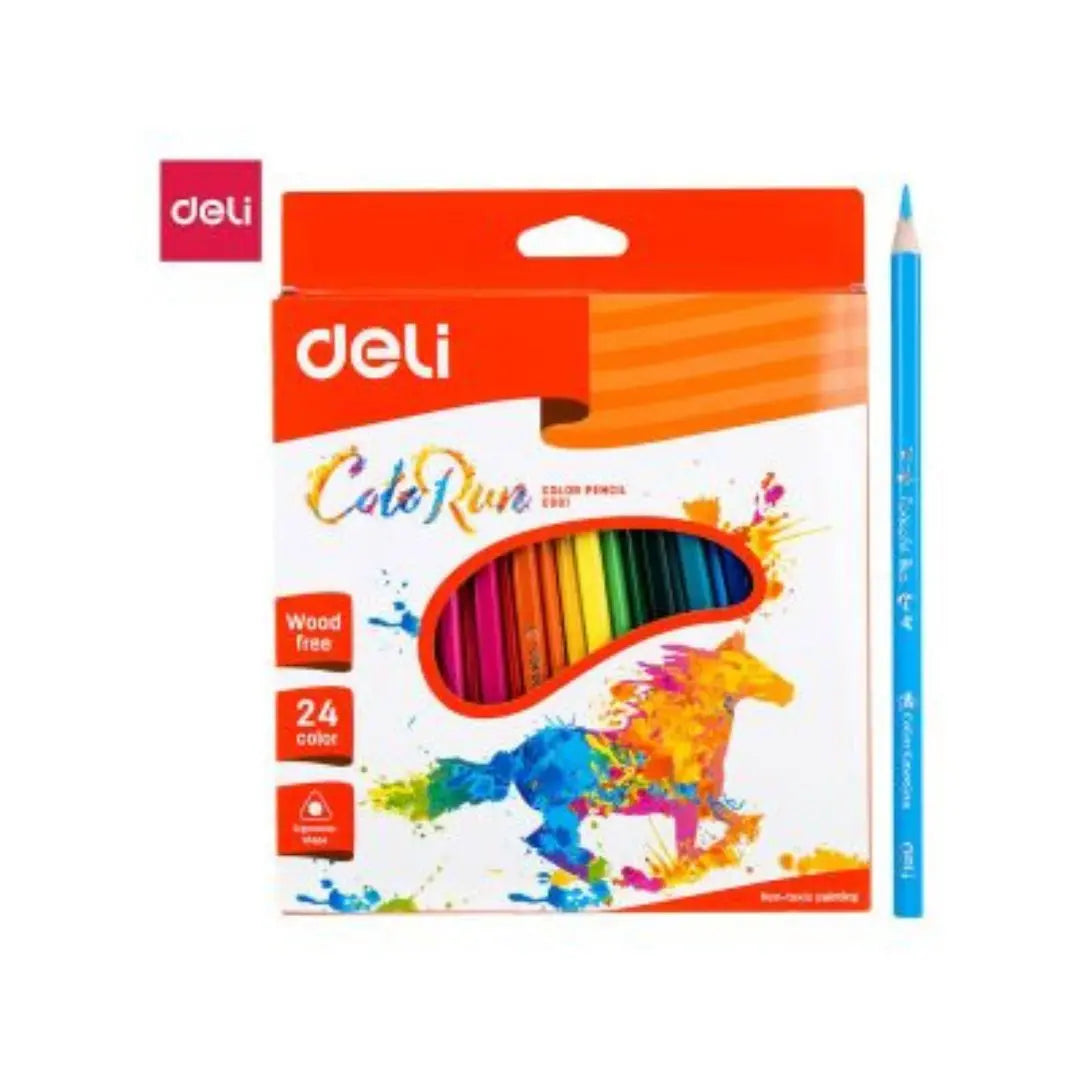 Deli Pencil Colours 24's Honey Bee