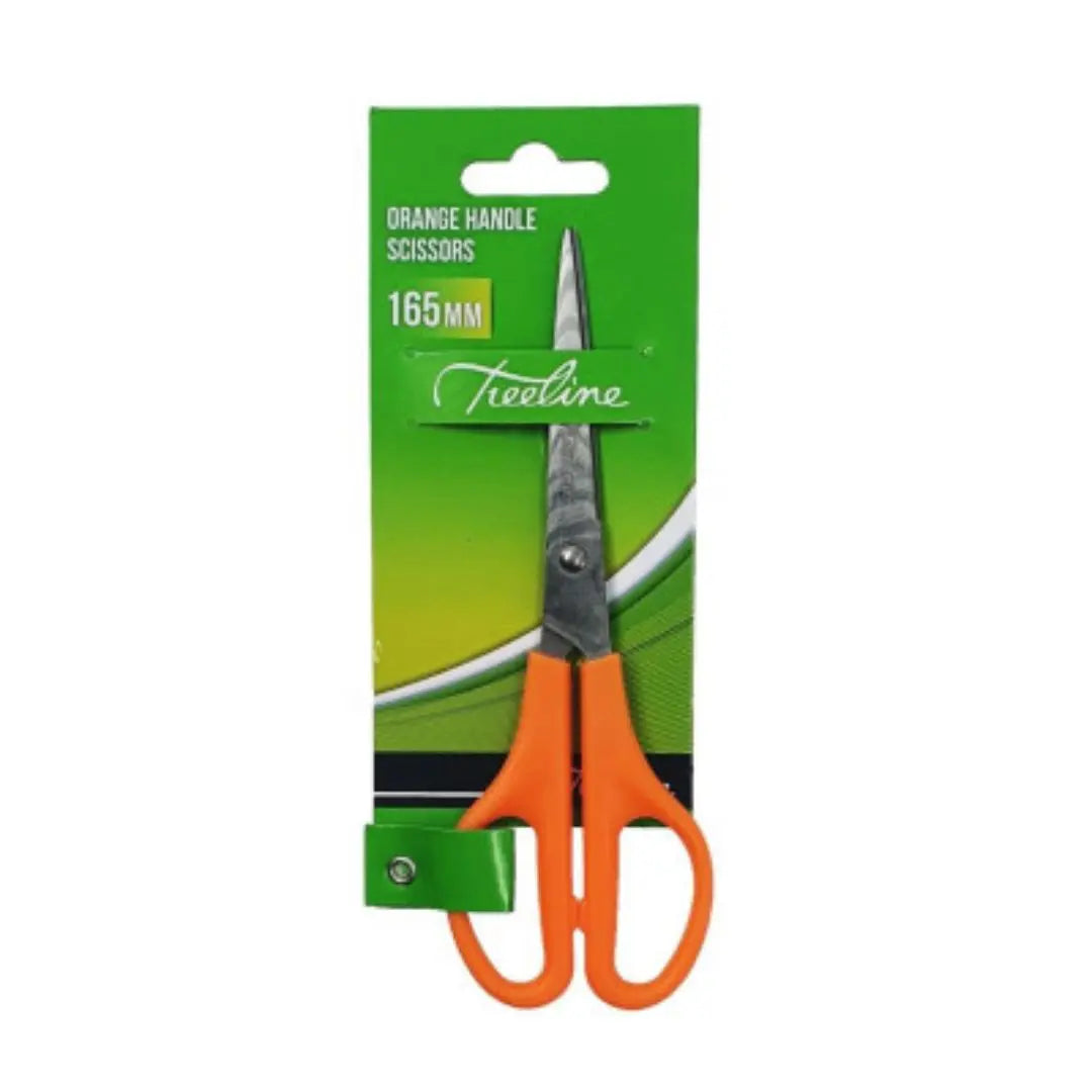 Orange Handle Scissors Honey Bee