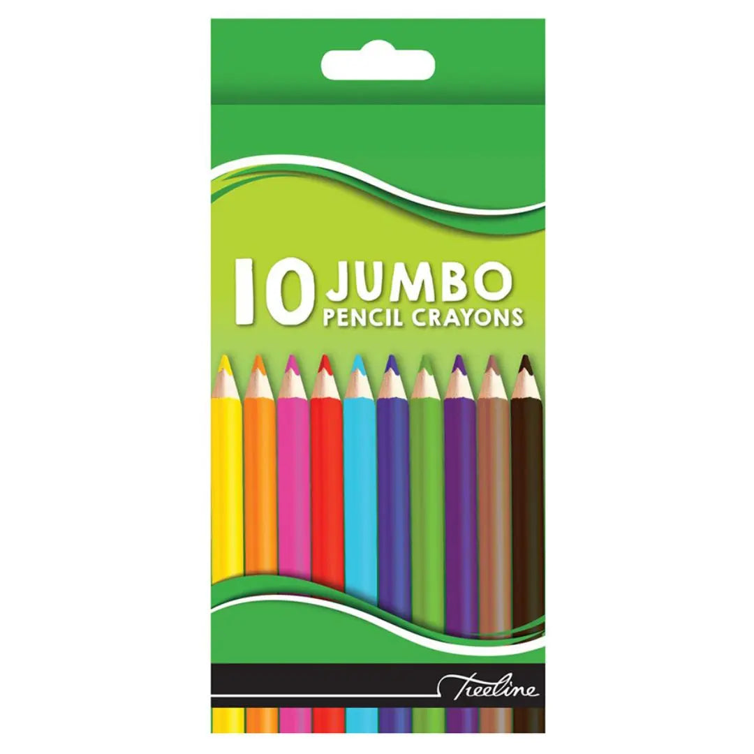 Treeline Jumbo Colouring Pencils Honey Bee