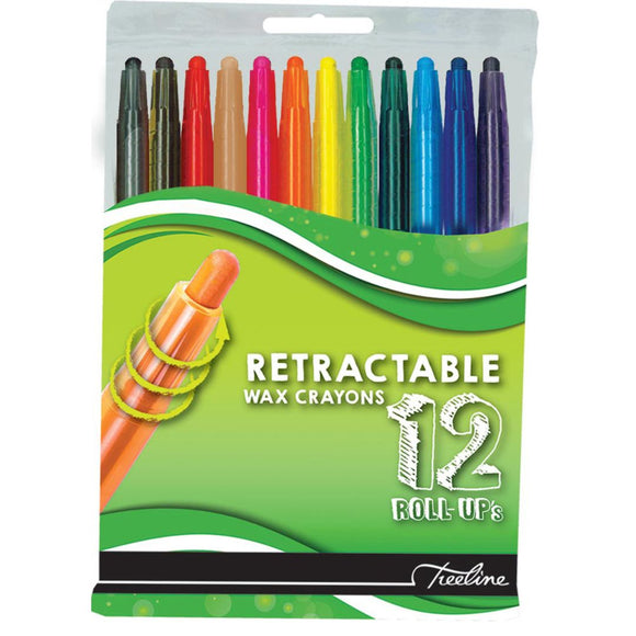 Retractable Wax Crayons