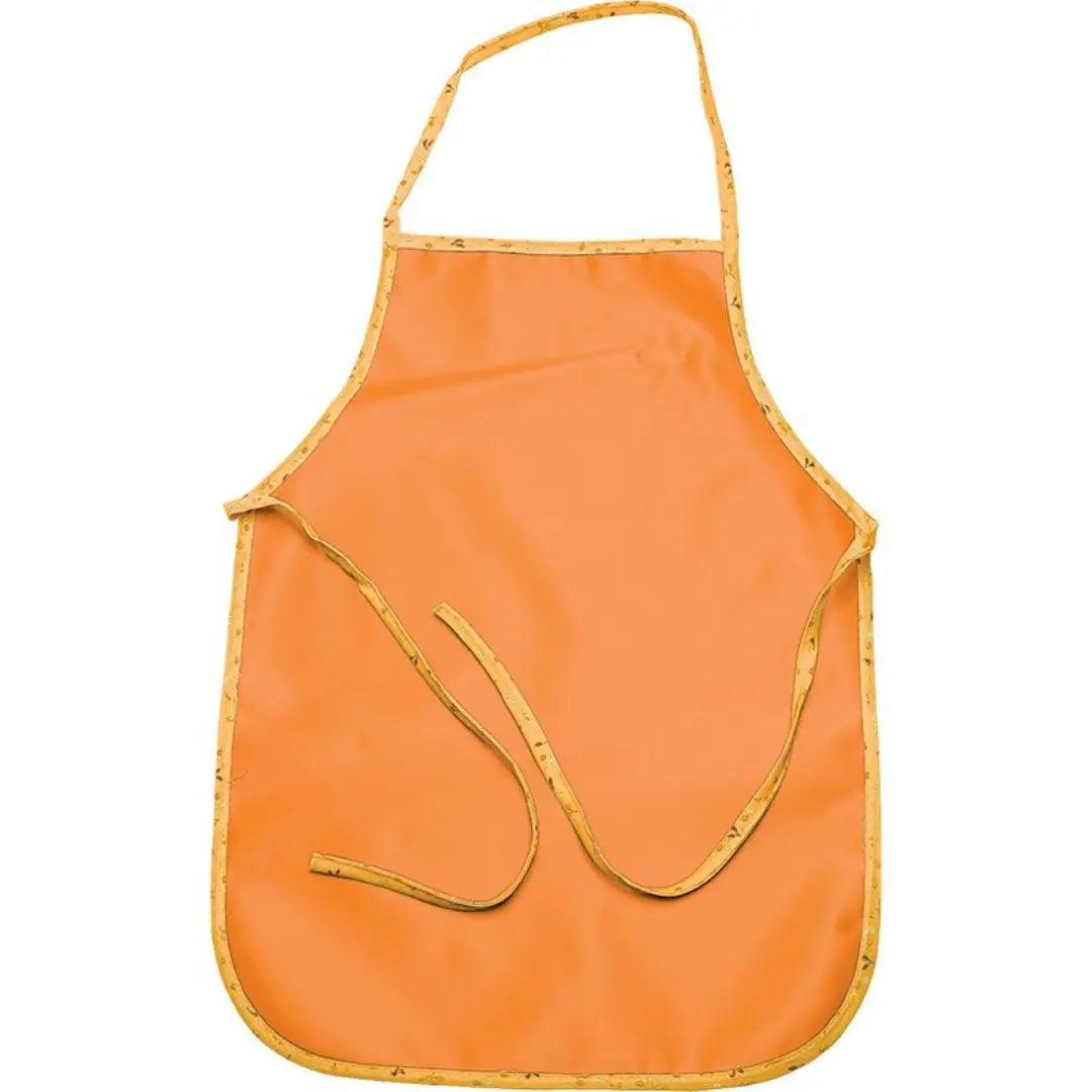 Plastic Kiddies Apron - Full Orange Honey Bee