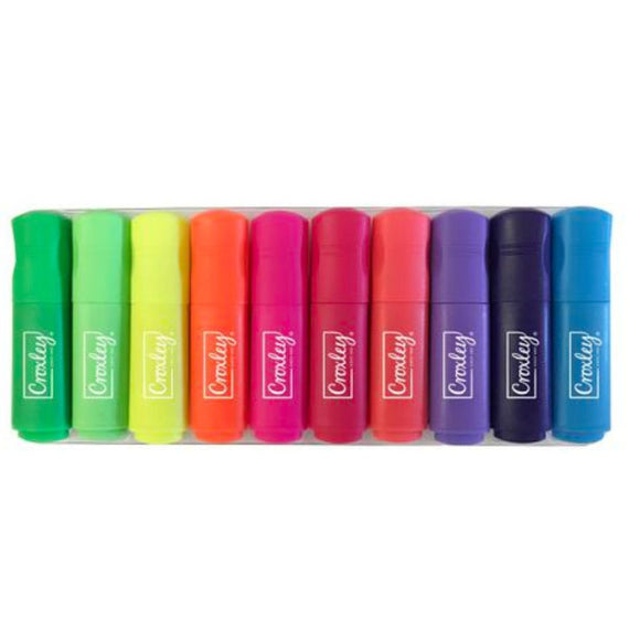Croxley Mini Highlighters Pack of 10