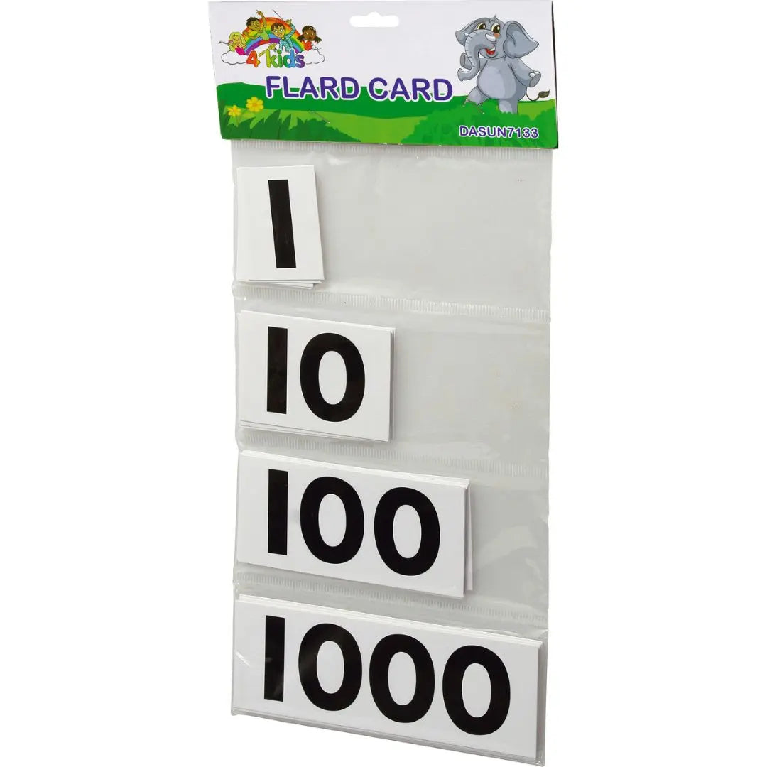 Numerical Flash Card Set Honey Bee