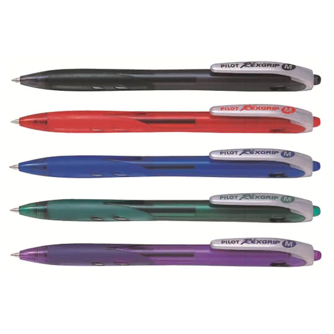 Pilot Rexgrip Medium Assorted Colours Honey Bee
