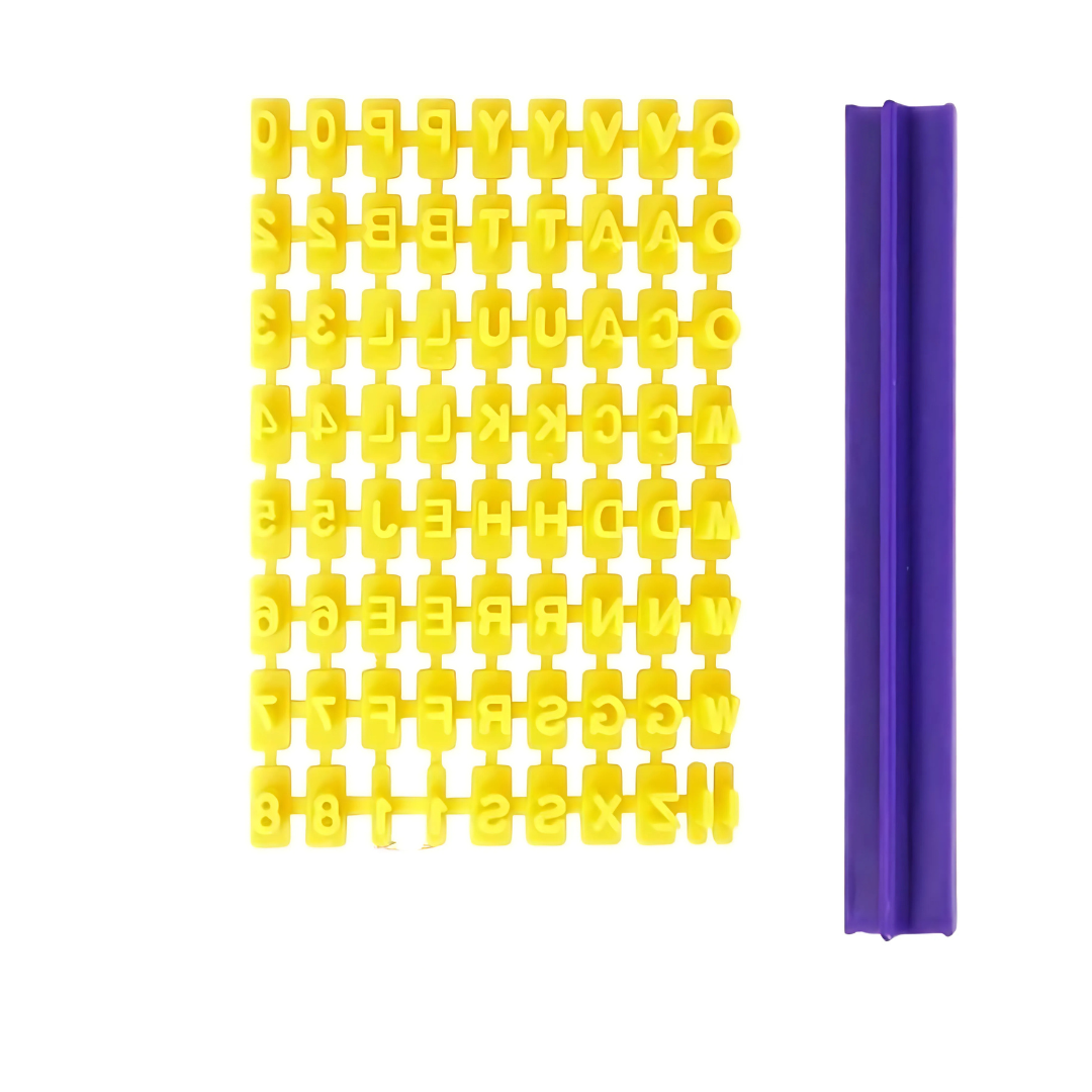 Alphabet & Number Press Set