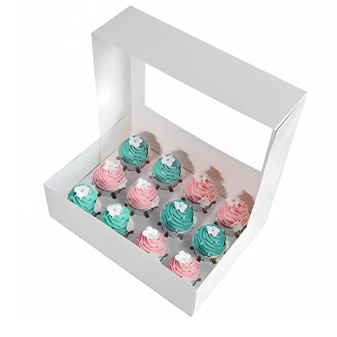 Muffin (cupcake) Box for 12 Honey Bee