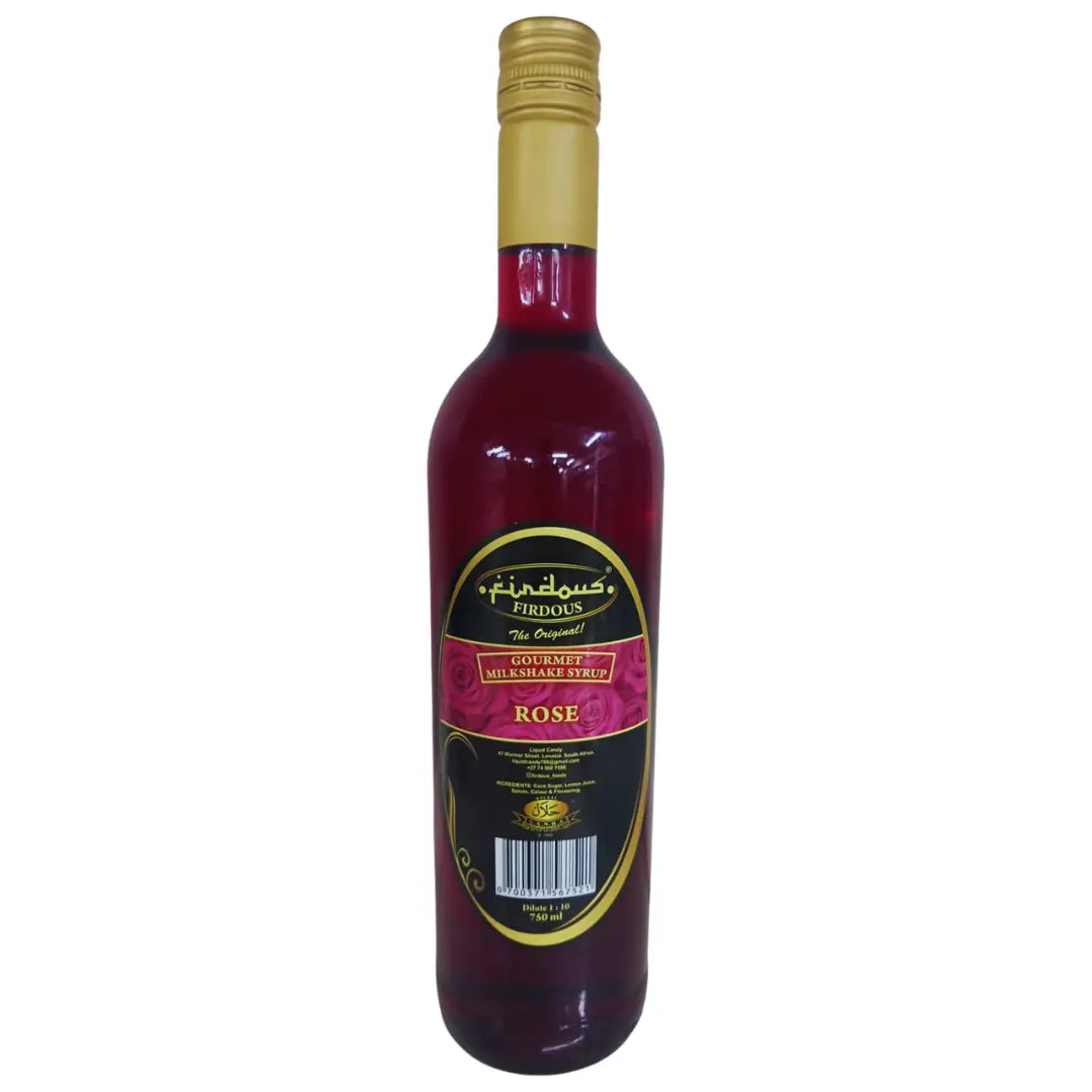 Firdous Rose Syrup - 750ml Honey Bee Online