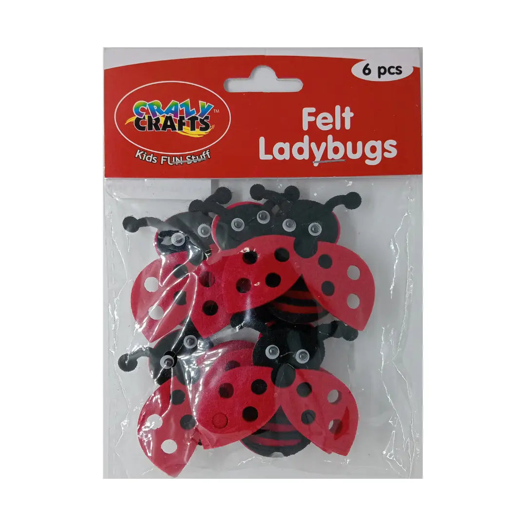 Crazy Crafts felt assorted shapes Honey Bee Online