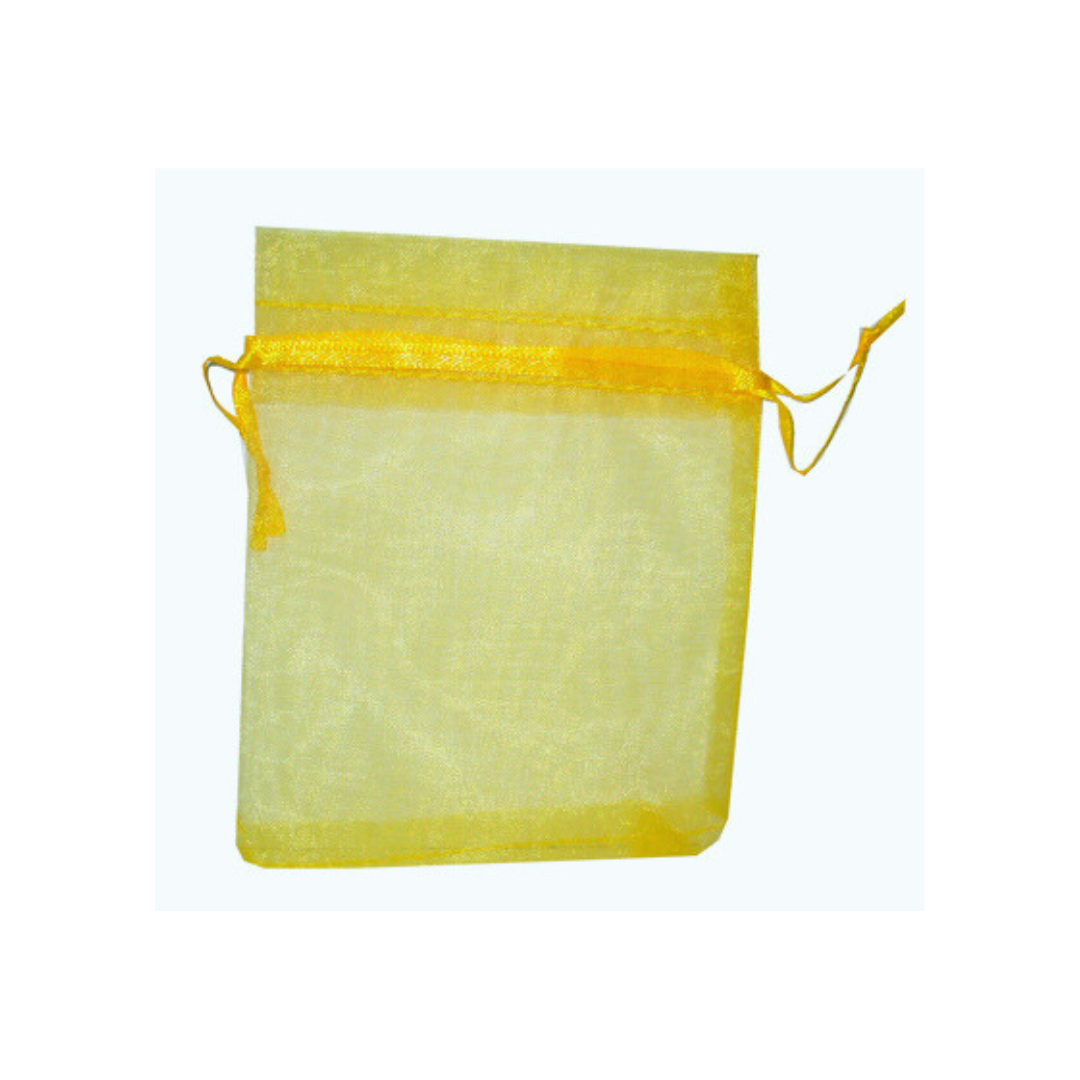 Organza Bag - Yellow