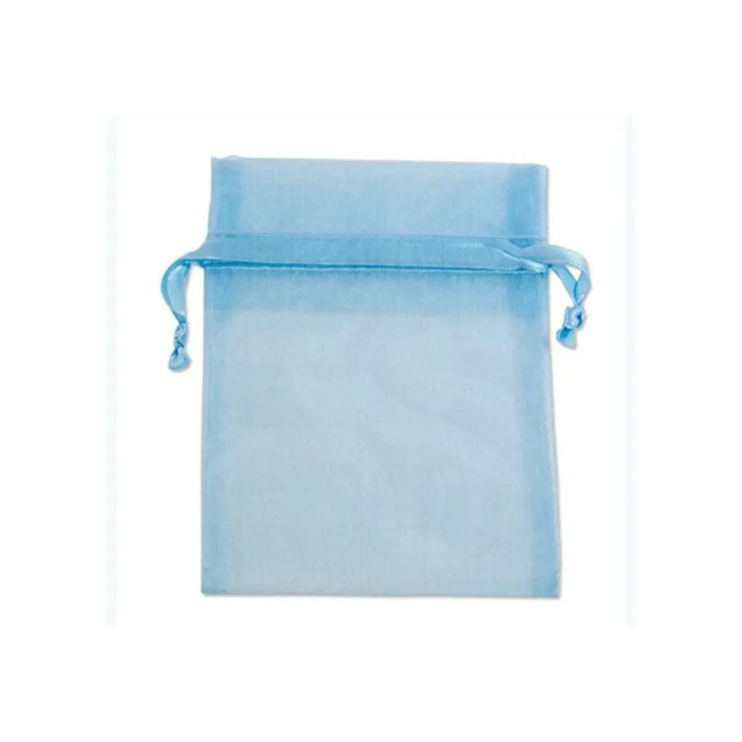 Organza Bag - Baby Blue Honey Bee Online