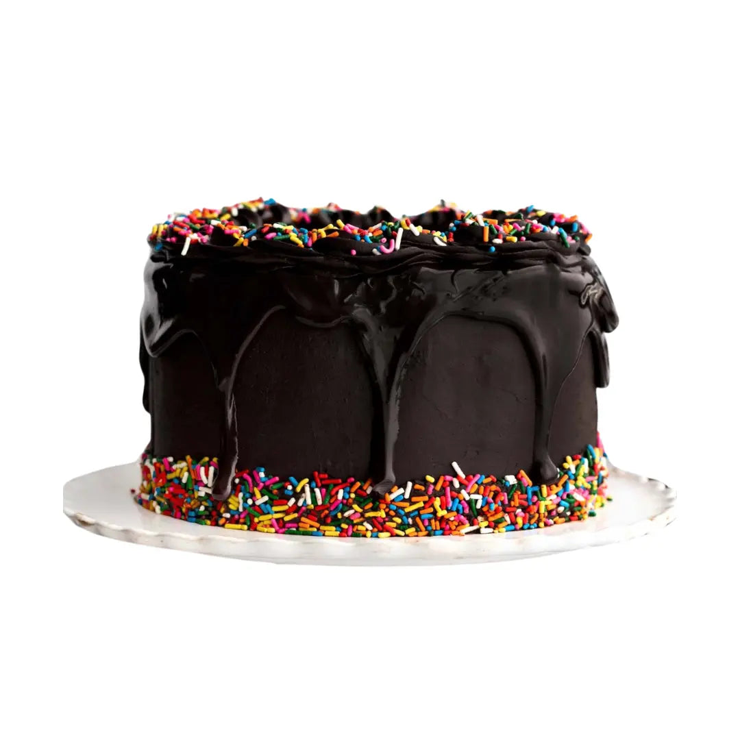 Dark Rainbow Sprinkles Honey Bee