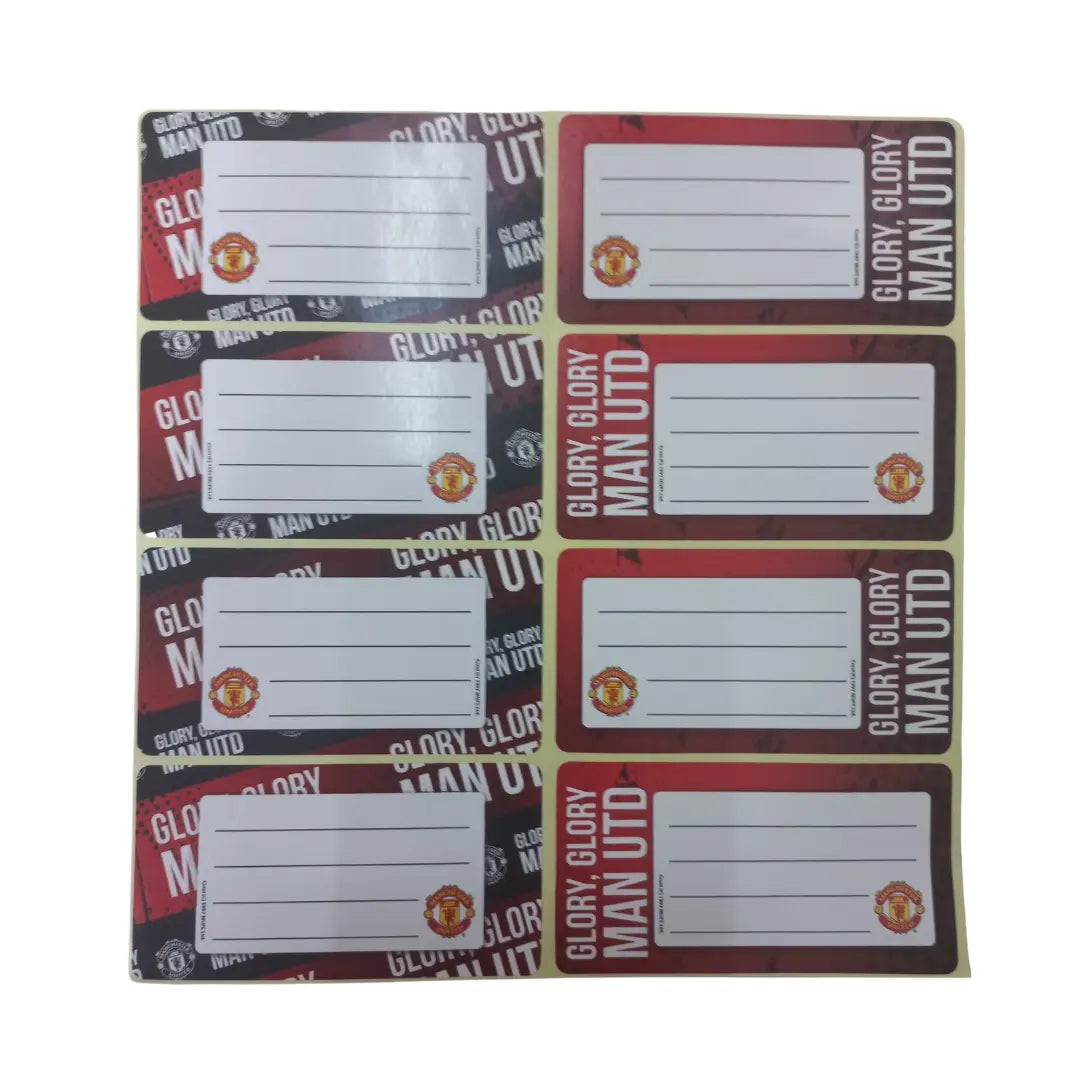 Manchester United Book Labels Honey Bee