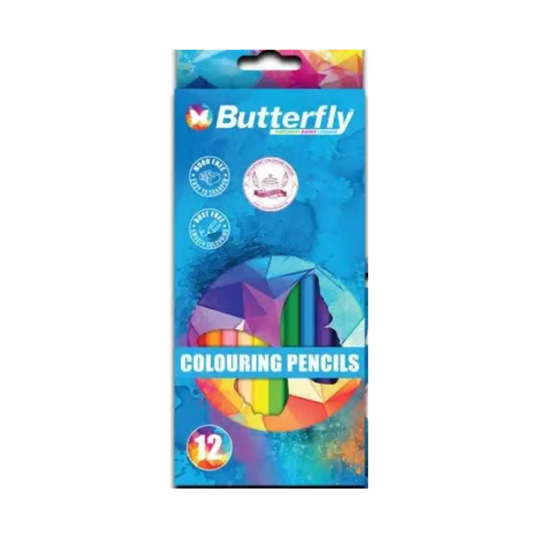 Butterfly Colouring Pencils CROXLEY