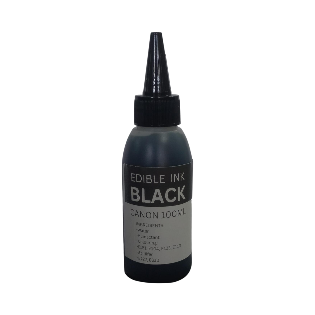 Edible Ink Refill Bottles For Ink Tank Printers - Black