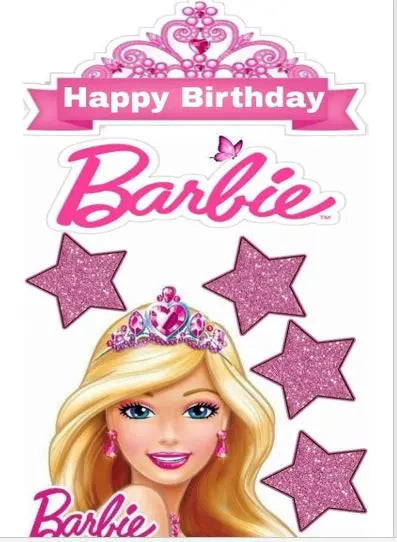 Edible Print - Barbie Honey Bee