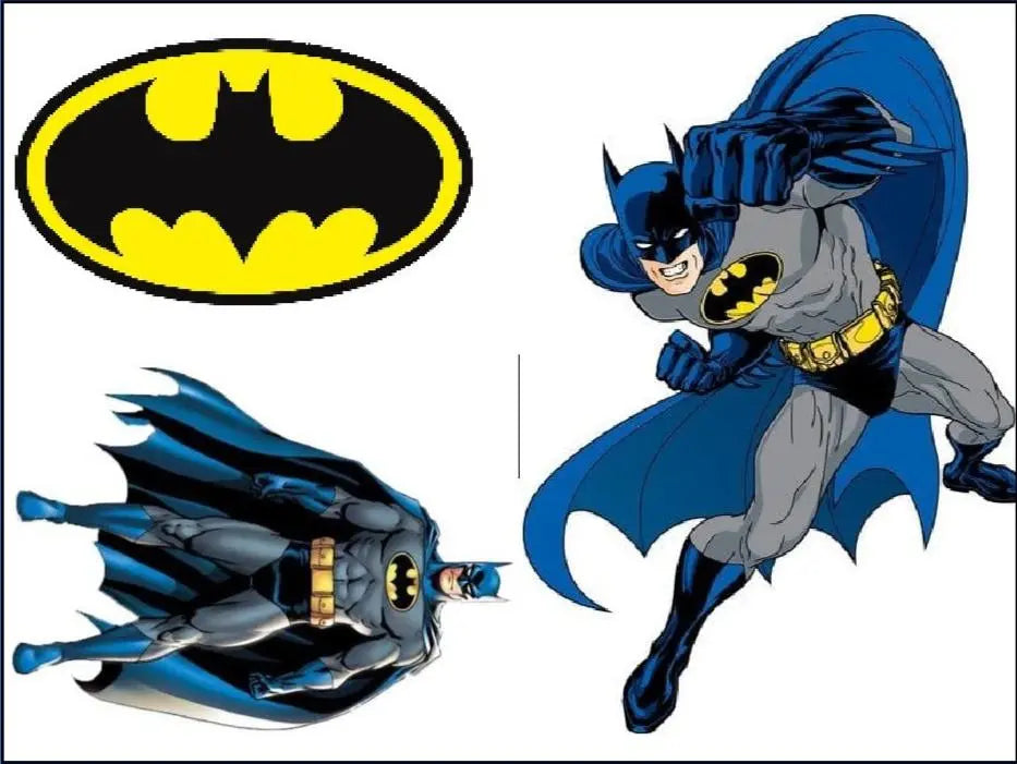 Edible Print - Batman Honey Bee
