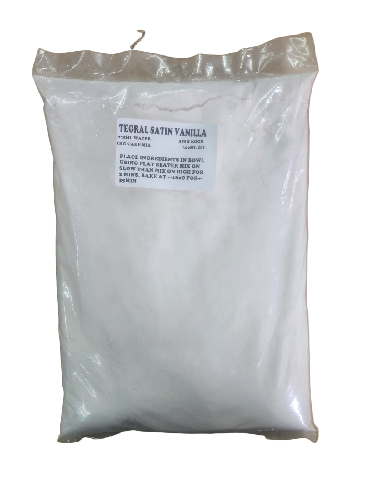 Tegral Satin Vanilla Cake Premix - 1kg