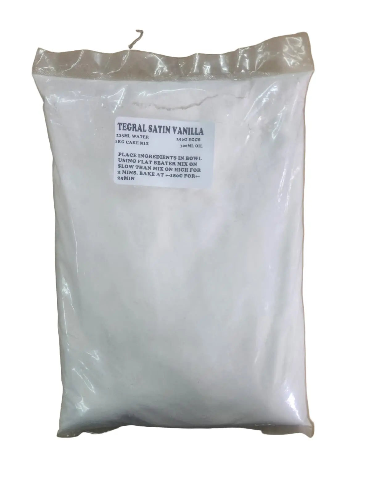 Tegral Satin Vanilla Cake Premix - 1kg Honey Bee