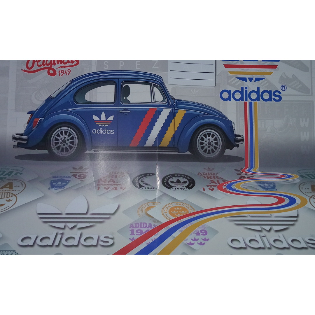 Precut Book Covers - Adidas Design - Pack of 5