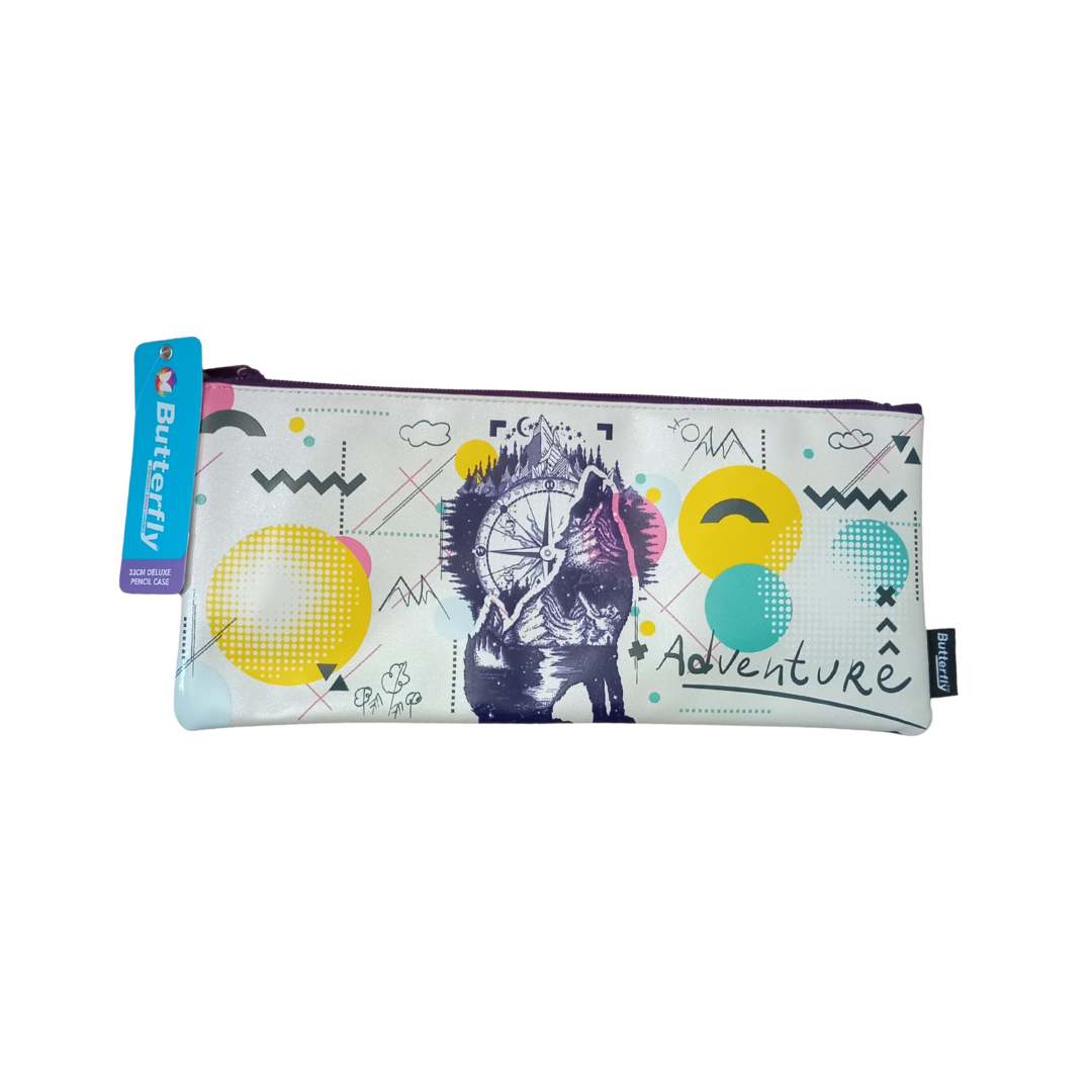 Butterfly Pencil Case - Adventure, (33cm)