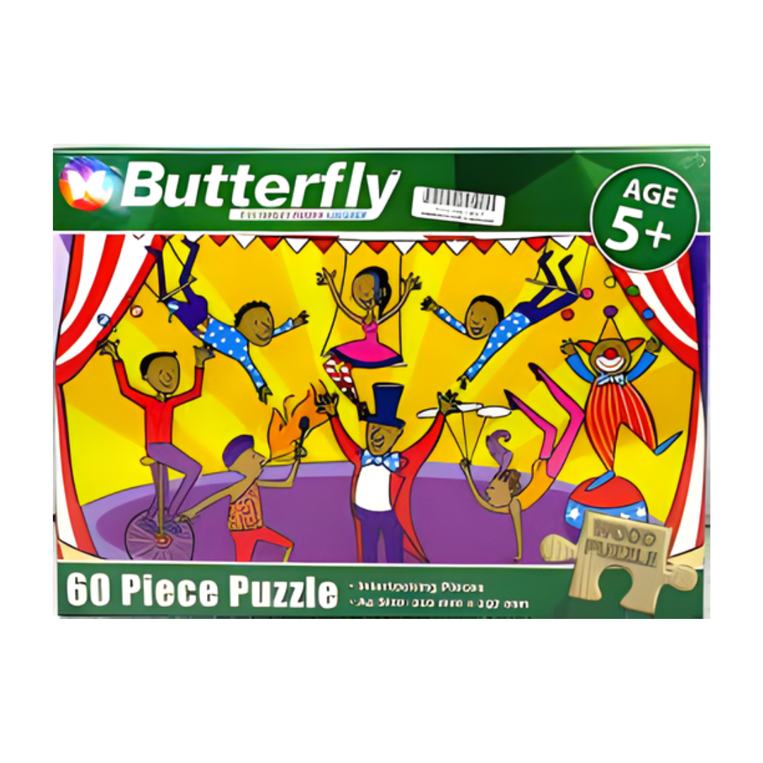 At The Circus Wooden Puzzle 60pcs