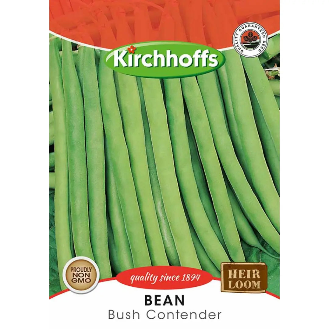 Bean (Bush Contender) - Kirchhoff Seeds, Vegetables Honey Bee Online