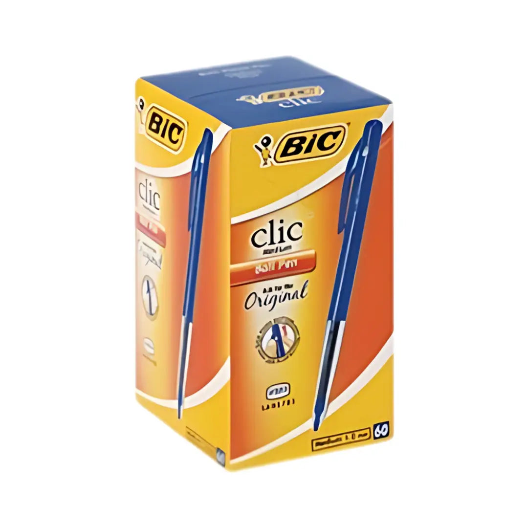 BIC Click Medium Point Pen - Box - Black/ Blue / Red Honey Bee Online