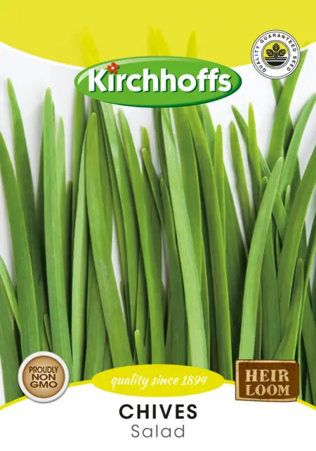 Chives (Salad) - Kirchhoff Seeds, Herbs Kirchhoffs