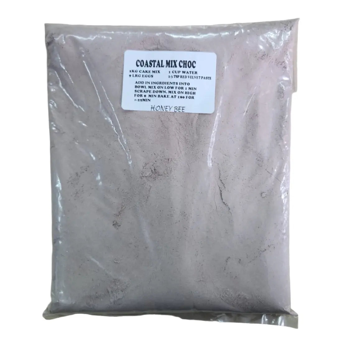 Package of 'Coastal Mix Choc' cake mix
