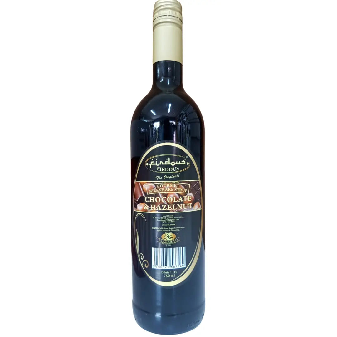 Firdous Chocolate & Hazelnut Syrup- 750ml Honey Bee Online