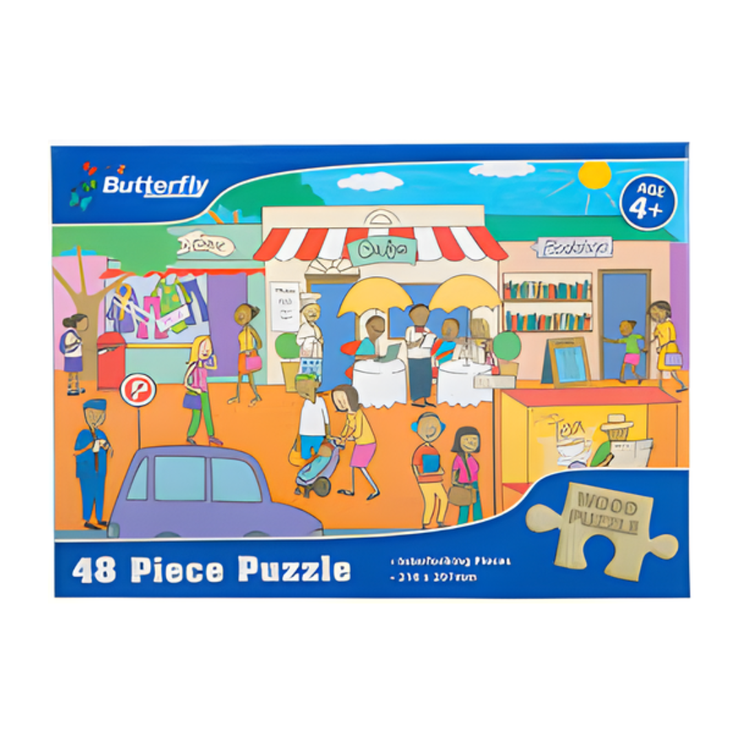 Communication Wooden Puzzle 48pcs