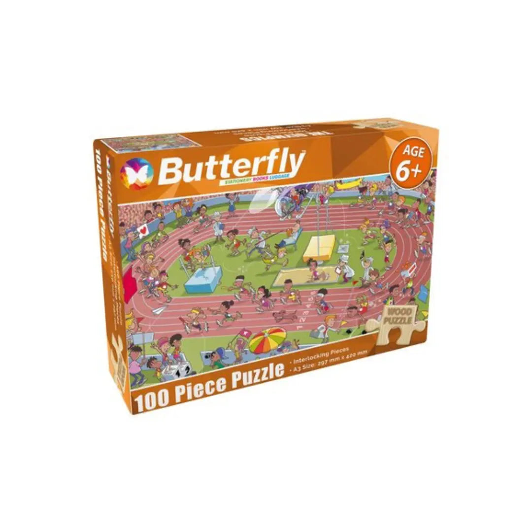 Butterfly Wooden Puzzle 100pc BUTTERFLY