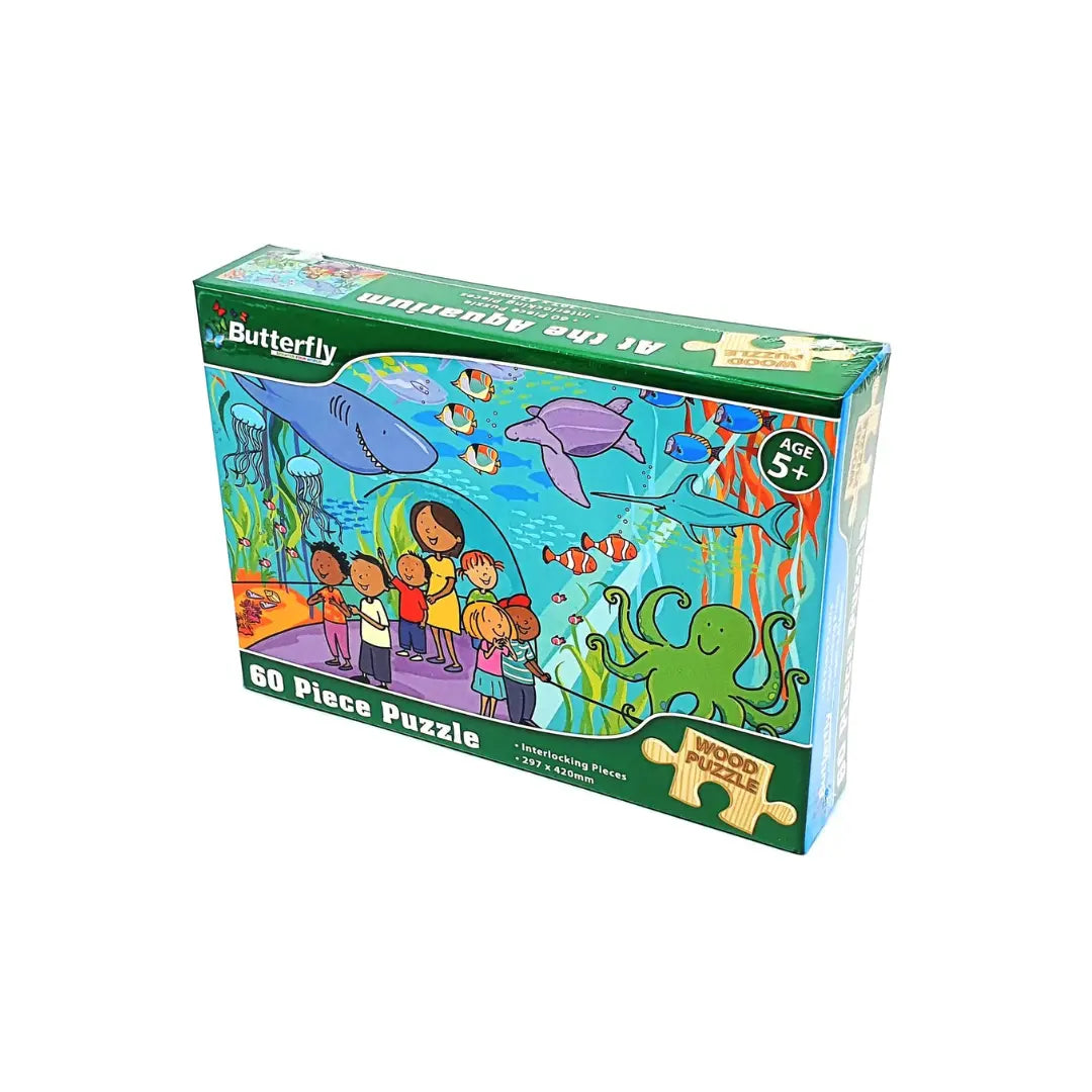 Butterfly Wooden Puzzle 60pc BUTTERFLY