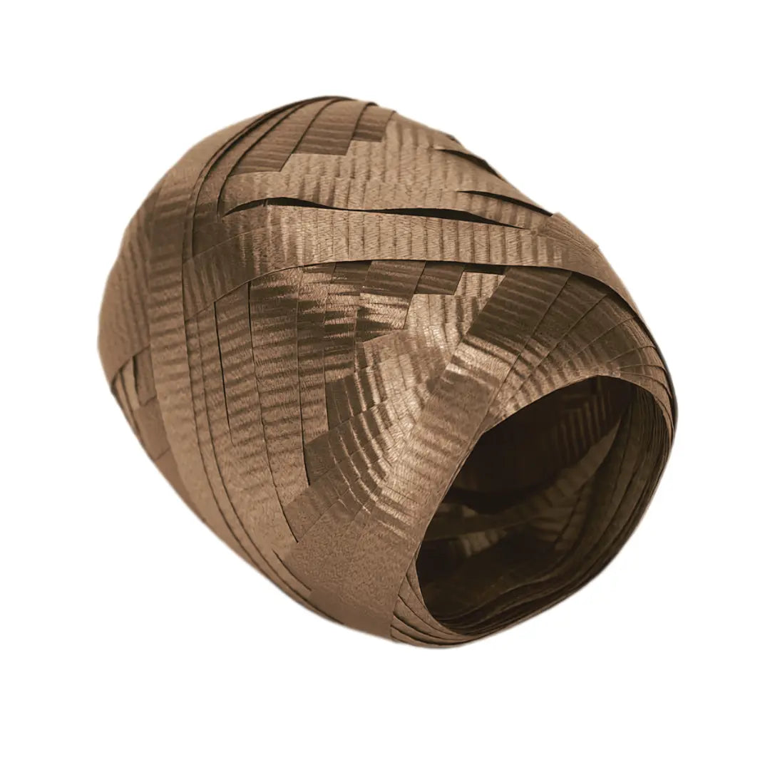 Bobbin Ribbon - Poly Ribbon, Brown, 20m Upikit