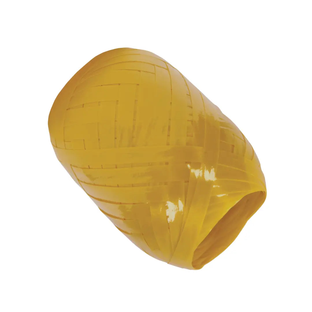 Bobbin Ribbon - Poly Ribbon, Gold, 20m Upikit