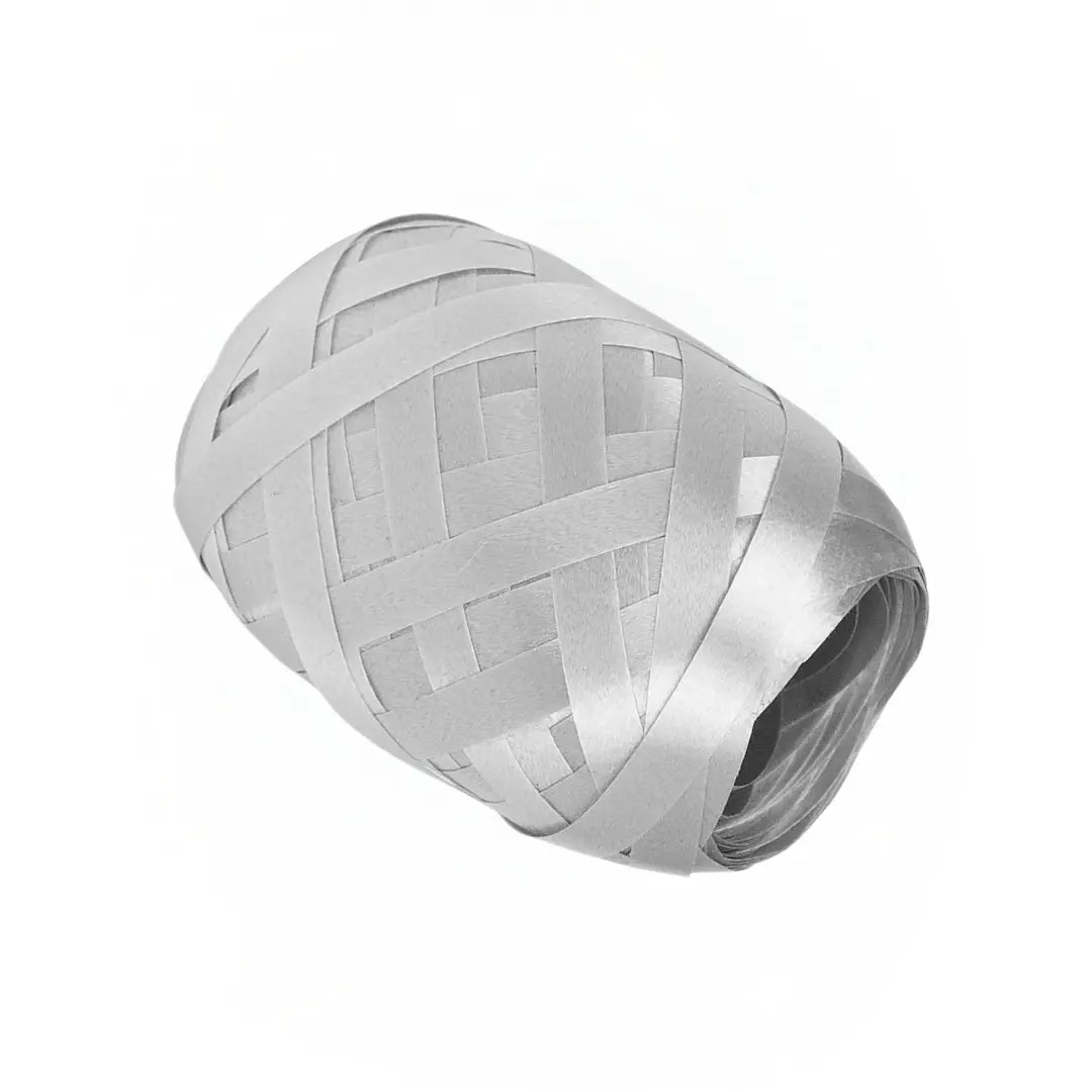 Bobbin Ribbon - Poly Ribbon, Grey, 20m Upikit