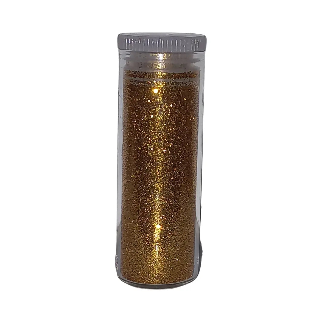 Edible Glitter Vials - Dark Gold Honey Bee