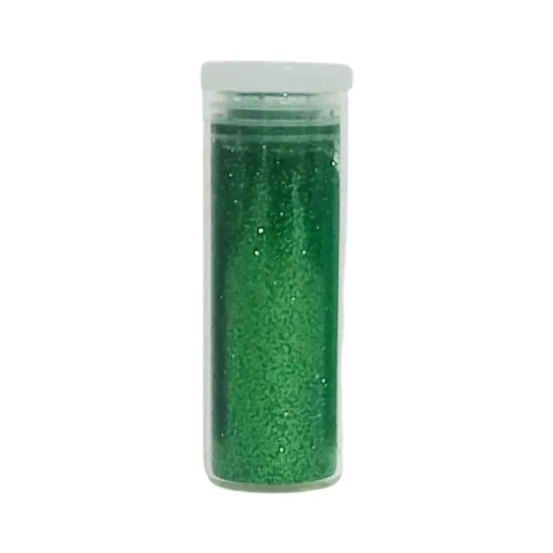 Edible Glitter Vials - Dark Green Honey Bee
