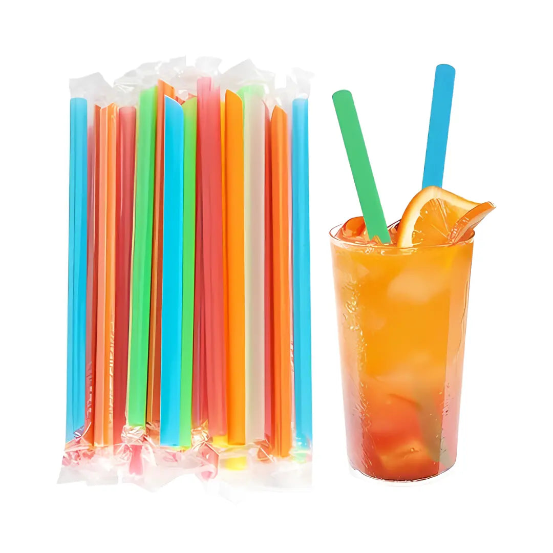 Thick Drinking Straws - 20pcs Honey Bee